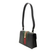 thumbnail image 2 of Pre-Owned Gucci Sherry Line Sylvie Handbag/Shoulder Bag, 2-Way, 421882, Black/Multicolor..., 2 of 6