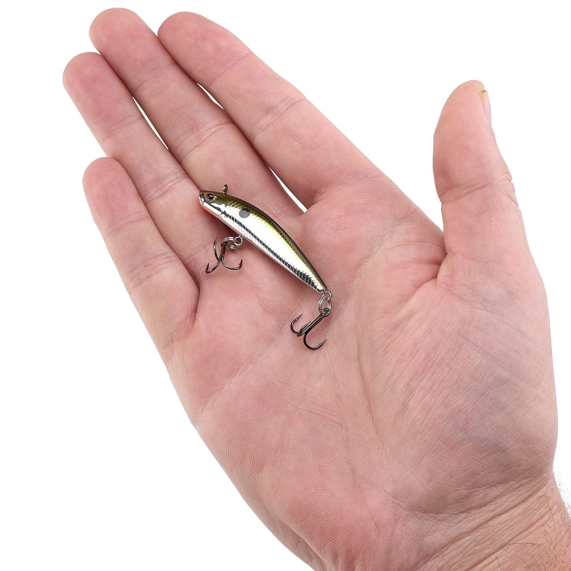 Berkley Finisher, 1.75 in, Glide Baits, Gold Chrome (1 Count)