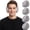 GRAY*4, variant on 4 Pack Winter Earmuffs for Men, Foldable Tartan Plush Fleece Ear Warmers, Stretch Adjustable Warm Ear Covers