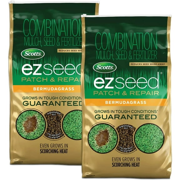 Scotts EZ Seed Patch and Repair Bermudagrass Seed, 10 lb (2 Pack)