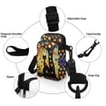 thumbnail image 5 of HELLHERO Black Cat Women Crossbody Bag Polyester 2 Layers Adjustable Shoulder Strap Crossbody Bag for Outdoor Travel, 5 of 7
