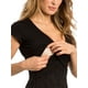 thumbnail image 5 of Lucakuins Maternidad Enfermería Tank Tops para mujeres verano sin mangas lactancia embarazada doble capa chaleco pulóver camisetas Lucakuins  moda, 5 of 6