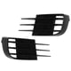 thumbnail image 2 of 1 par de cubiertas de rejilla de luz antiniebla del parachoques delantero negro brillante, cubierta de luz antiniebla, reemplazo del embellecedor del bisel de la lámpara antiniebla para 6 MK6 GTD 2008, 2 of 5