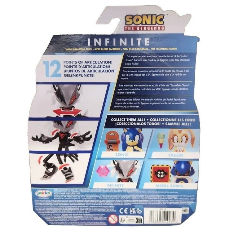 Sonic the Hedgehog Infinite フィギュア JAKKS Pacific Sonic The Hedgehog Infinite Mini Action Figure for
