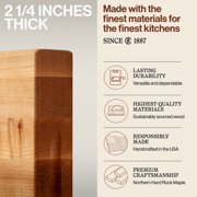 John Boos RA-Board Reversible Wood Cutting Board, 18 x 12 x 2 1/4, Maple