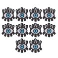 thumbnail image 1 of 10 parches bordados con lentejuelas en forma de ojo para cubrir roturas, manchas y planchar, para ropa y sombreros., 1 of 14
