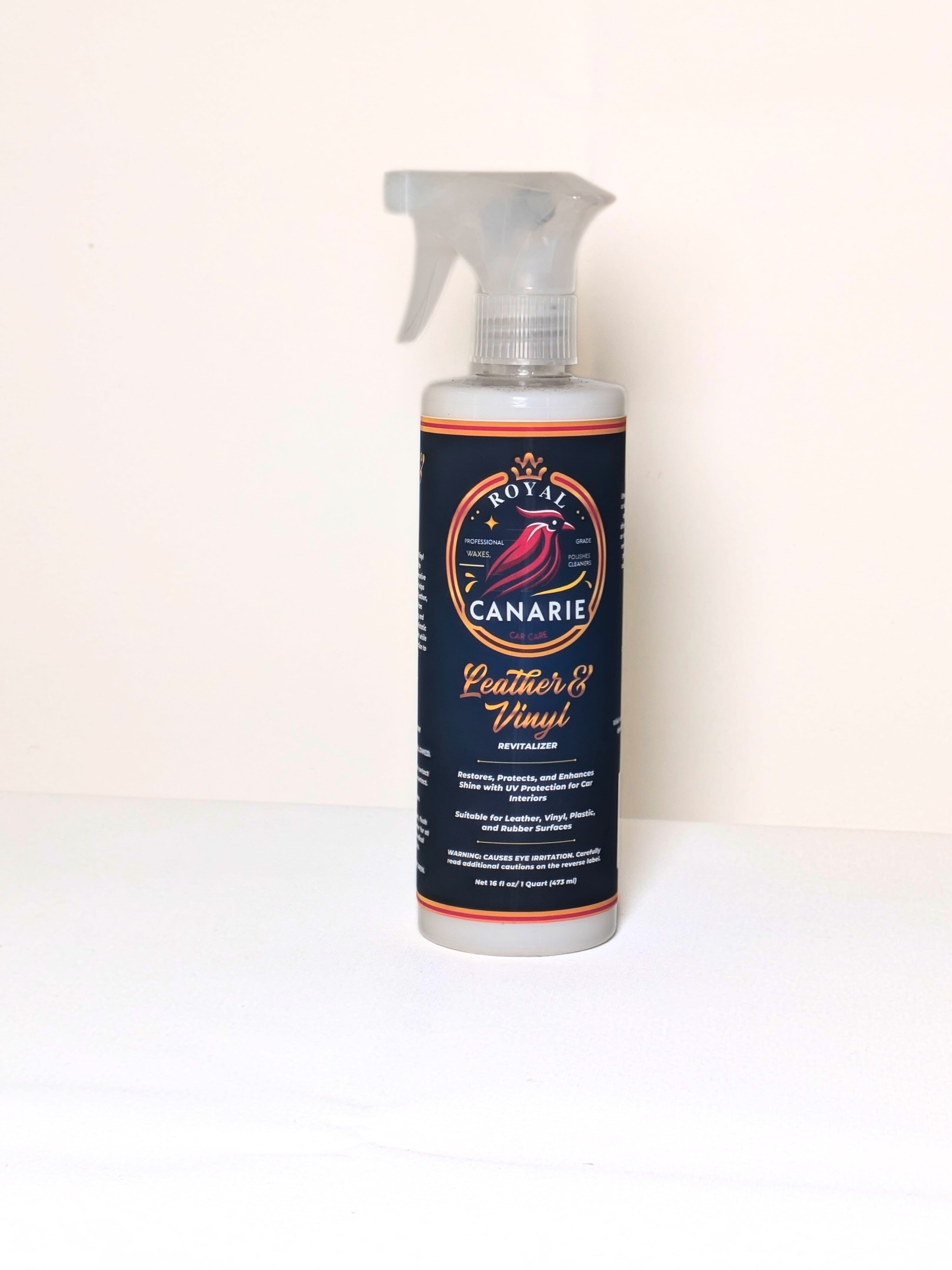 Royal Canarie Interior Essentials Detailing Kit (5 Piece) – Cleaner, Conditioner, Towels
