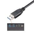 thumbnail image 3 of USB 3.0 B to B Cable 5Gbps SuperSpeed Data Transfer Double-Shielded STP for External HDD SSD Hard Drive 0.3-5M Backwards Compatible USB 2.0 28AWG 24AWG Power Wire, 3 of 6