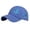 Blue, variant on Women Criss Cross Ponytail Hat Baseball Cap High Messy Bun Ponycap Hats Quick Drying Mesh Hat Womens Baseball Cap Black One Size