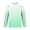 Green, variant on ClodeEU Men's Gradient Crew Neck Long Sleeve Workout T-Shirt, Moisture Wicking Tee Shirts, Big and Tall, Size S-5XL