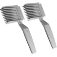 thumbnail image 1 of 2pcs Barber Fade Combs,professional Hair Cutting Comb Heat Resistant Flattop Comb Clipper Comb Curved Positioning Comb For Men Salon Hairdresser Tools, 1 of 5