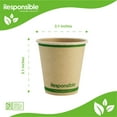 thumbnail image 2 of 6 oz Hot Cups | Tree-Less™ Compostable Paper, 2 of 3