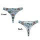 thumbnail image 3 of Balery Camping Caravan Tangas de Algodón para Mujer con Estampado – Ropa Interior Sexy, Transpirable, G-string-Small, 3 of 6