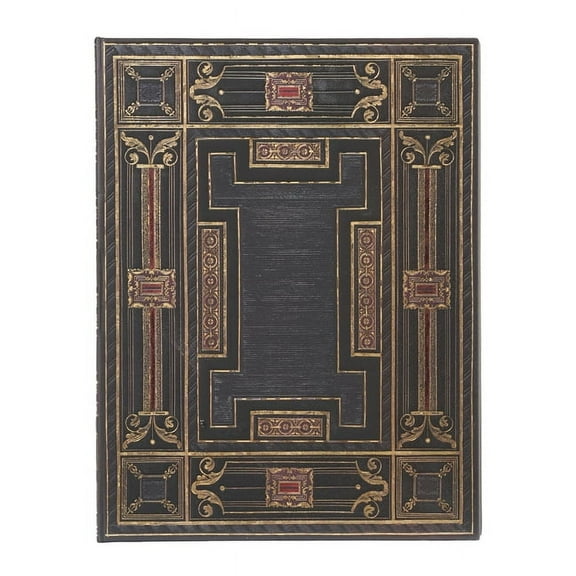 Onyx Ultra Lined Hardcover Journal, 144pg, 120gsm by Paperblanks (Asterales), (Hardcover)