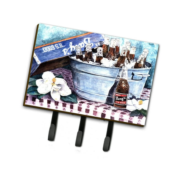 Carolines Treasures 1003TH68 Barqs and old washtub Leash or Key Holder Triple multicolor