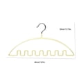 thumbnail image 3 of Non Slip Wide Shoulder Clothes Hangers, Thick Plastic Garment Organizer With Mark Free Grip Design, Sturdy Wardrobe Hangers for Shirts Coats Sweaters Dresses Wet and Dry Clothing Storage, 3 of 7