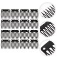 thumbnail image 4 of 100Pcs Simple Structure Plastic Wig Accessory Clips for Men and Women Daily Use 3.6X3.2X0.4In, 4 of 8