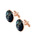 thumbnail image 2 of Owl Stylish Mens Stainless Steel Shirt Cufflink for Formal Attire - Office and Special Events, 2 of 6