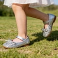 thumbnail image 6 of Toddler Flower Girl Dress Shoes - Girl Ballet Flats Party School Shoes Wedding, 6 of 9