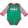 thumbnail image 3 of Inktastic Christmas Hangin with My Gnomies Boys or Girls Long Sleeve Baby Bodysuit, 3 of 5