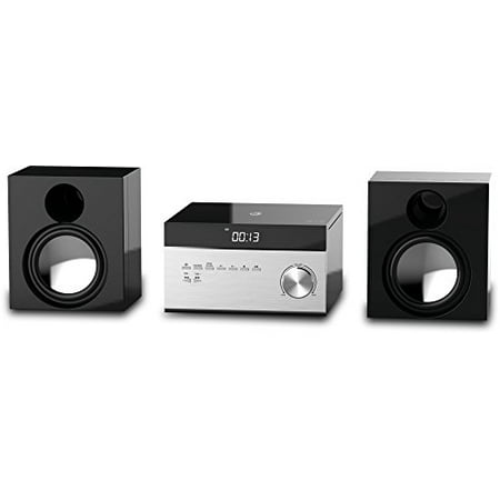 GPX HC225B Stereo Home Music System with CD Player & AM/ FM Tuner, Remote (Best Deals On Home Theater Systems)