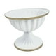 thumbnail image 4 of Jarrón decorativo de urna francesa, cuenco europeo de hierro, adorno floral. blanco grande, 4 of 9