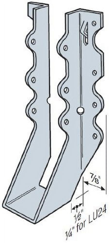 Simpson Strong-Tie Face Mount Hanger LU26 - Face Mount Bracket - Multicolor — Standard Mounting Hardware, Drop-In Replacement
