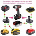 thumbnail image 4 of Converter Adapter for Black and *Decker *Porter-Cable*Stanley-20V Li-Ion Battery Works for Crafts*man 19.2V Power Tools, 4 of 8