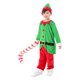 thumbnail image 5 of Mono unisex con capucha de hombre de jengibre para niña, mono blanco para niño, disfraz de elfo, muñeco de nieve, disfraz de Papá Noel para niño, 5 of 5