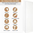 thumbnail image 4 of 2pcs 1/8in Thick (3mm) Acrylic Sheets, Clear Cast Plexiglass 8x12in For Signs Diy Display Projects, Craft, Photo Frames, 4 of 5