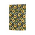 thumbnail image 5 of Wukai Sunflowers Print Garden Flag 12.5x18 Inch Double Sided Sun-resistant Rain-resistant, Wrinkle-resistant Colorfast(Only Flag), 5 of 6