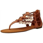 Jessica Simpson Women's Geisela Gladiator Fashion Sandal, Light Luggage Brown