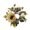 Beige, variant on 9.84 Inch Fall Candle Ring Wreath, Artificial Pumpkins Maple Leaves Dahlia Pip Berry Centerpiece, Thanksgiving Table Decor for Door Wall Window Display (Candle Not Included) - Beige