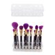 thumbnail image 5 of Soporte acrílico para brochas de maquillaje Zulema organizador de exhibición para 15 brochas claro, 5 of 6