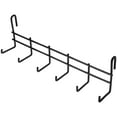 thumbnail image 1 of AURARMLET Garage Wall Hooks Organizer Metal Storage Rack Heavy Duty Black Finish, 1 of 8