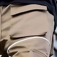thumbnail image 4 of gakvov Cargo Pants For Men Men New Casual Pocket Overalls Loose Straight Leg Outdoor Running Trousers Pant, 4 of 4