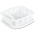 thumbnail image 1 of Sterilite Small 2 Piece White Sink Set, 1 of 2