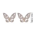 thumbnail image 3 of Personality Butterfly Stud Earrings And Delicate Design Suitable For All Occasions, 3 of 9