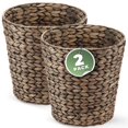 thumbnail image 1 of Bote de basura 84ECO Micker Black, paquete de 2 unidades para baño, 1 of 6