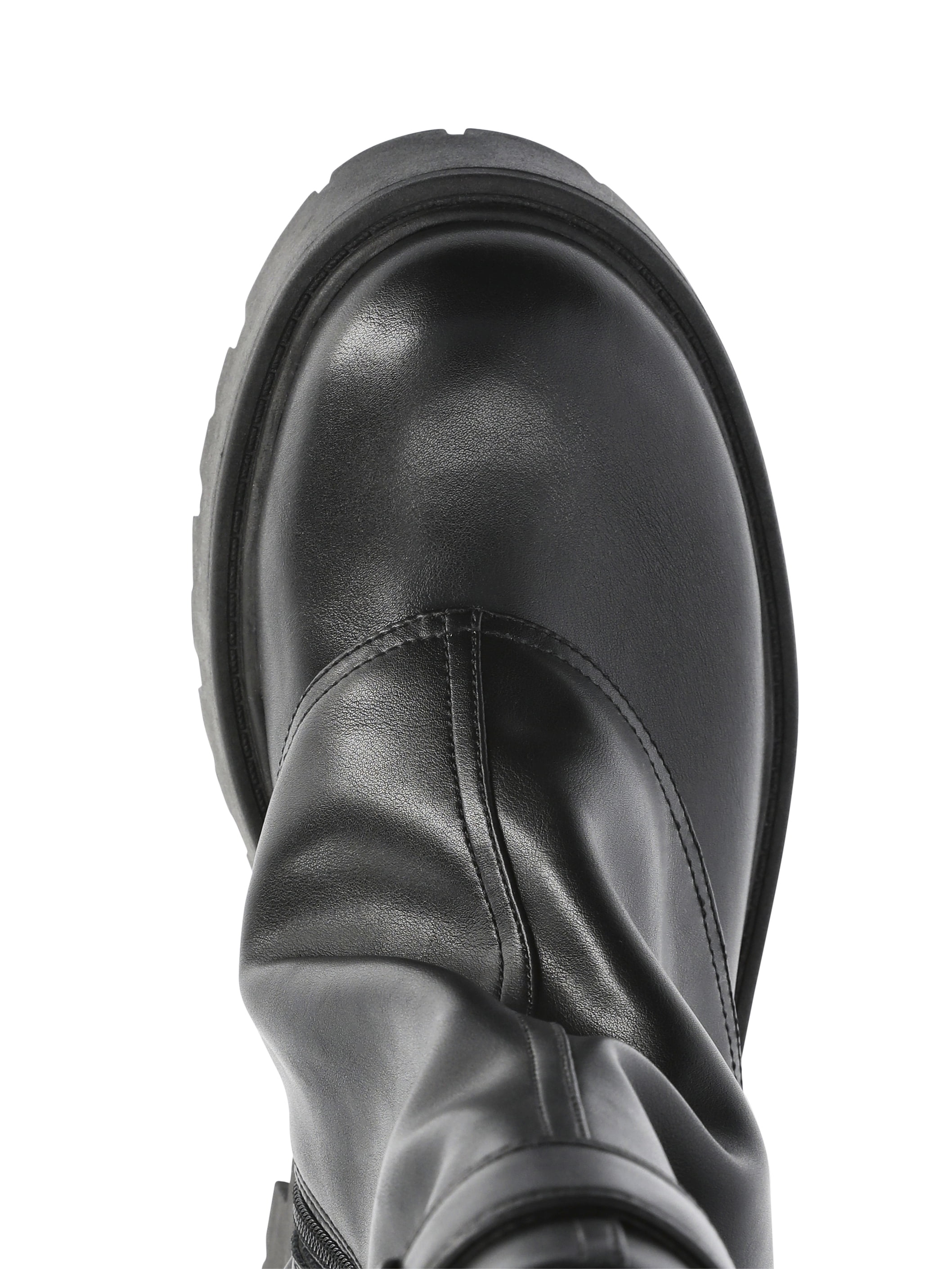 No Boundaries Women's Foldover Moto Boots
