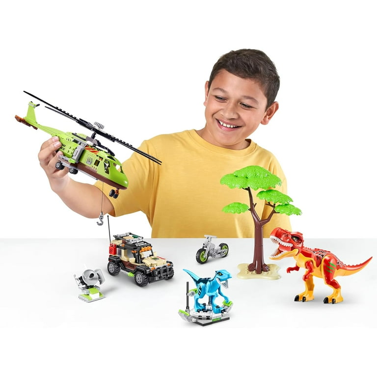 ZURU Dino Adventure Dino Hunt Set, 552 Pieces, Ages 6+