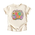 thumbnail image 5 of Promoted to Big Sister Shirt for Girls Sibling Reveal Tee, Pink Shirt, Youth M, 5 of 8