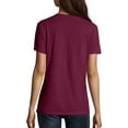 Hanes Women's Short Sleeve Nano-T V-Neck T-Shirt, Lightweight, Soft ...