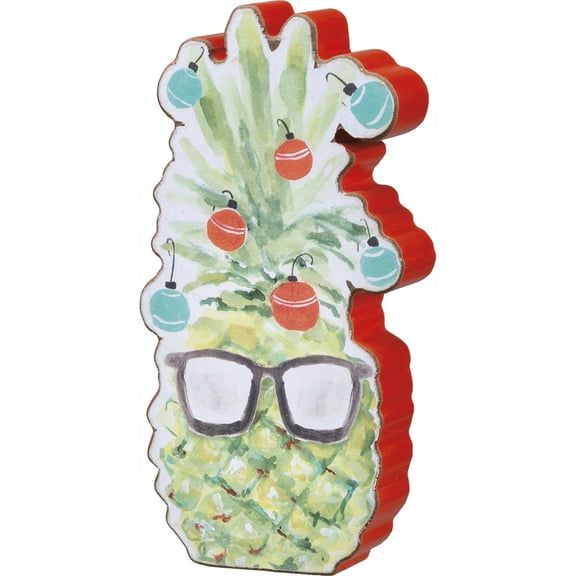 Primitives Chunky Sitter Christmas Pineapple