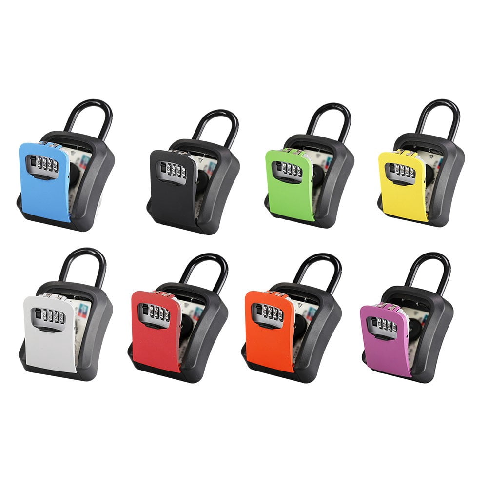 Storage Box Key Safe Box Wall-mounted Key Box Lock Combination Lock