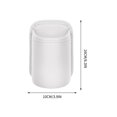 thumbnail image 3 of Car Door Side Storage Box Non Slip, ZZkhGO Leather Multifunctional Car Seat Back Organizer, Universal Fit Water Cup Beverage Holder for All Vehicle Models, White, 3 of 7