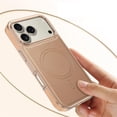 thumbnail image 4 of Case For IPhone 17 Pro Max/17 Pro/17 Air/17, Magnetic Wireless Charging Case Leather Business Protection Cover Drop Shockproof Shell, 4 of 6