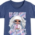 thumbnail image 3 of LOL OMG - Winter Dolls - U Glow Girl Disco - Toddler & Youth Girls Short Sleeve Graphic T-Shirt, 3 of 5