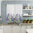 thumbnail image 4 of Spring Plant Watercolor Herb Curtain Home Decoration Living Room Short Curtains Window Treatments For Kitchen Bedroom, 4 of 6