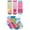 Multicolor, variant on Jefferies Socks Girls Fruit Shark Fish Bugs Pattern Crew Socks 6 Pair Pack